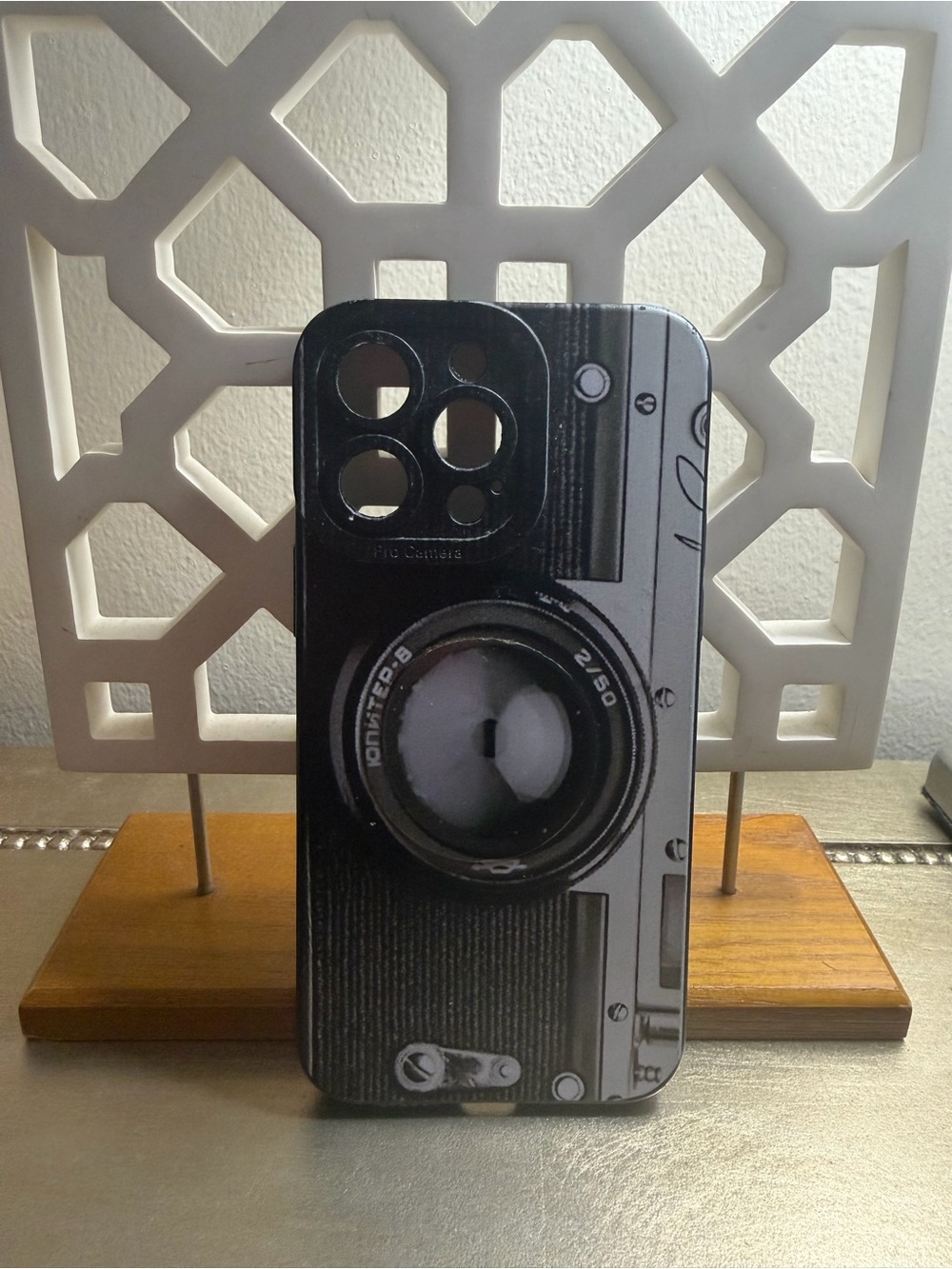 Black Vintage Camera Phone Case iPhone 14 ProMax